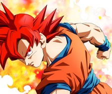 Dragon Ball Super Saiyan God Anime Playmat Desk Mat TCG Card Game Mouse Pad