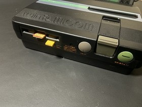 SHARP Twin Famicom AN-500BK Super Mario Bros.2  Tested New Belt Working !