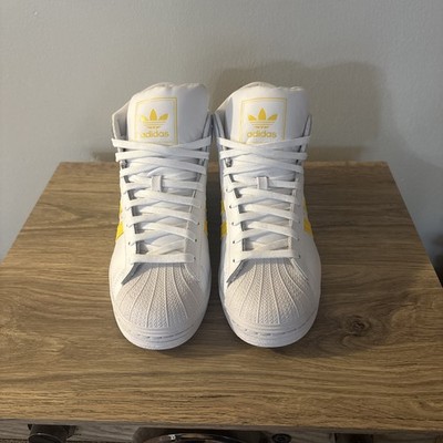Adidas Pro Model High   Mens  Sneakers Shoes Casual FV4972 - White Sz 8