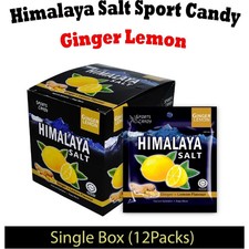 12 Pack of Himalaya Salt Sport Mint Candy Extra Cool LEMON Flavor FREE SHIPPING