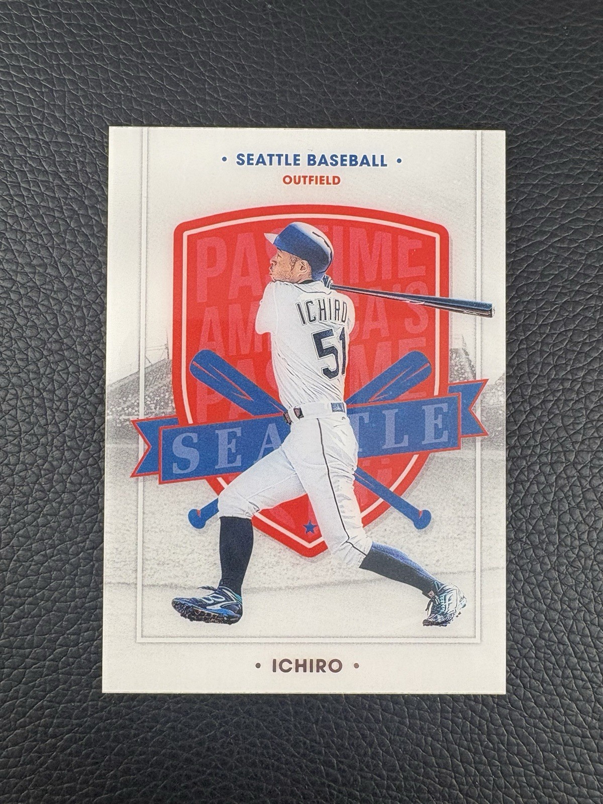 2021 Chronicles Ichiro Suzuki America's Pastime Acetate Front Seattle Mariners