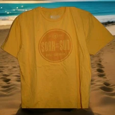 ROYAL CARIBBEAN "SOAK UP THE SUN"LOGO TSHIRT ADULT LARGE