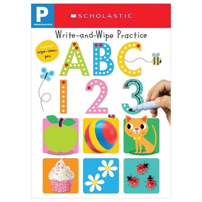 ABC 123 Write and Wipe Flip Book: Scholastic Early Learners (Write and Wipe) von 