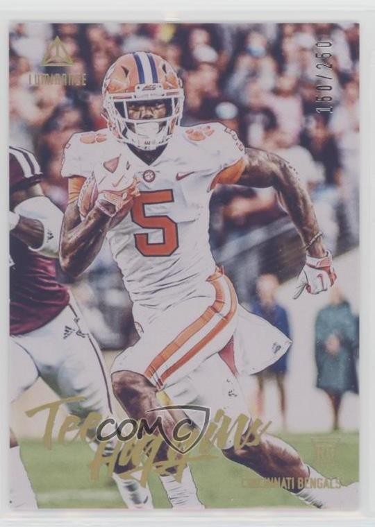 2020 Panini Luminance Rookies Gold 150/250 Tee Higgins #113 Rookie RC 0q27