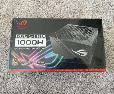 ASUS ROG Strix 1000W ATX12V Power Supply Unit 80 PLUS Gold Black 100-240V