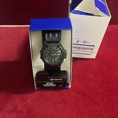 Casio FT500WC-1BV, Forester, Illuminator Watch, Black Strap, Date, 100 Meter WR