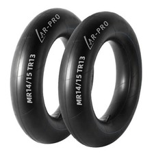 MR14/15 Heavy-Duty Tire Inner Tubes with TR13 Straight Valve Stems - 2 Pack