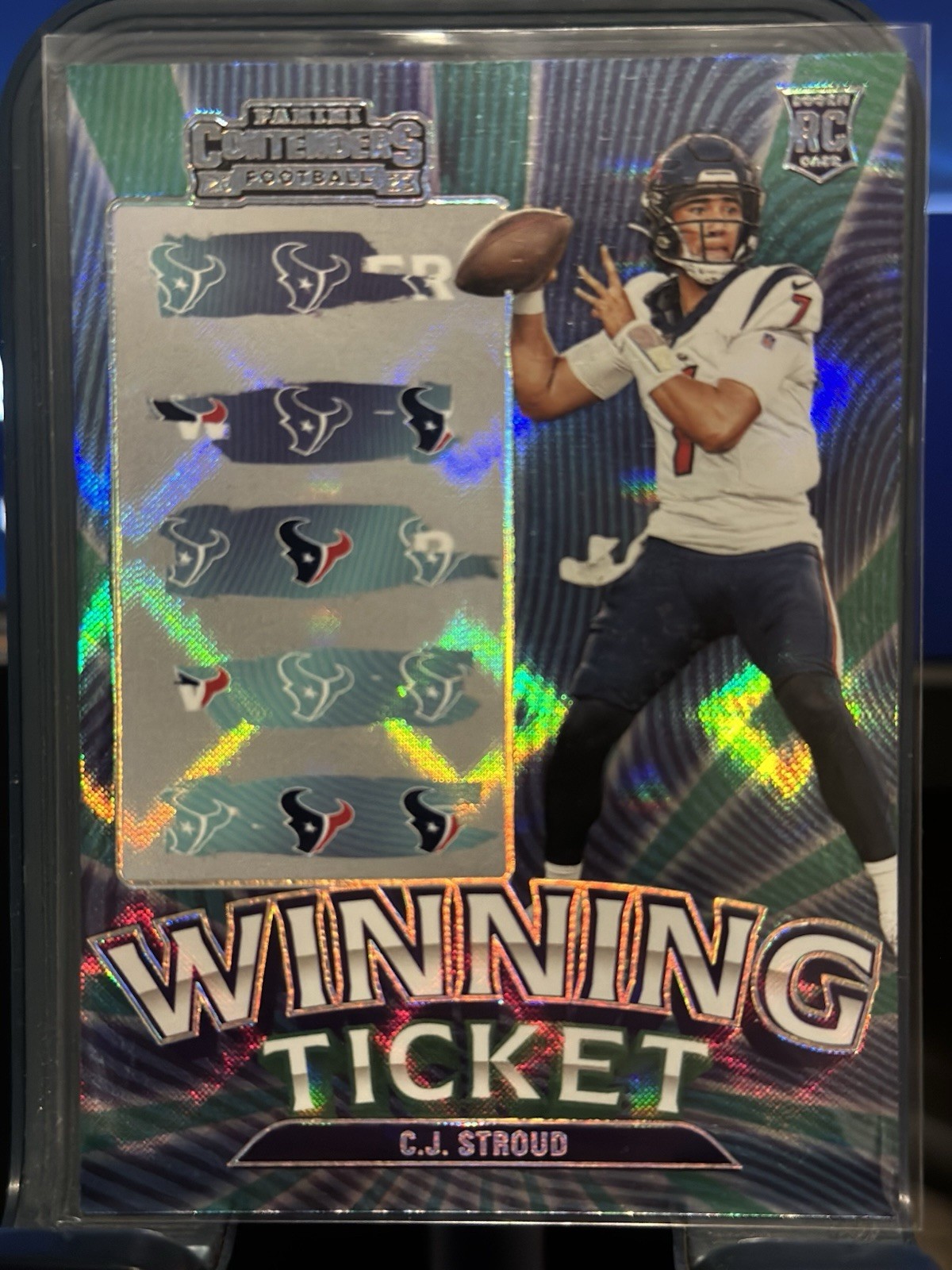 2023 Panini Contenders - Winning Ticket C.J. Stroud #19 Silver (RC)