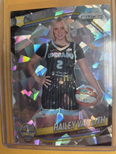 2025 Panini Prizm WNBA - Rookie Variation Hailey Van Lith #139 Ice Prizm (RC)