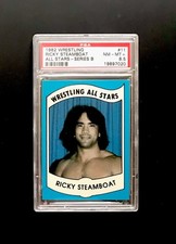 1982 Wrestling All Stars Series B Ricky Steamboat #11 PSA 8.5 NM-MT + Tough