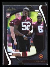 Jamin Davis 2021 Panini Absolute Rookie #178 Washington Football Team *225