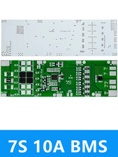 BMS 7S 24V 10A 15A 20A 30A Li-Ion 18650 Battery Charge Board with Balance Functi