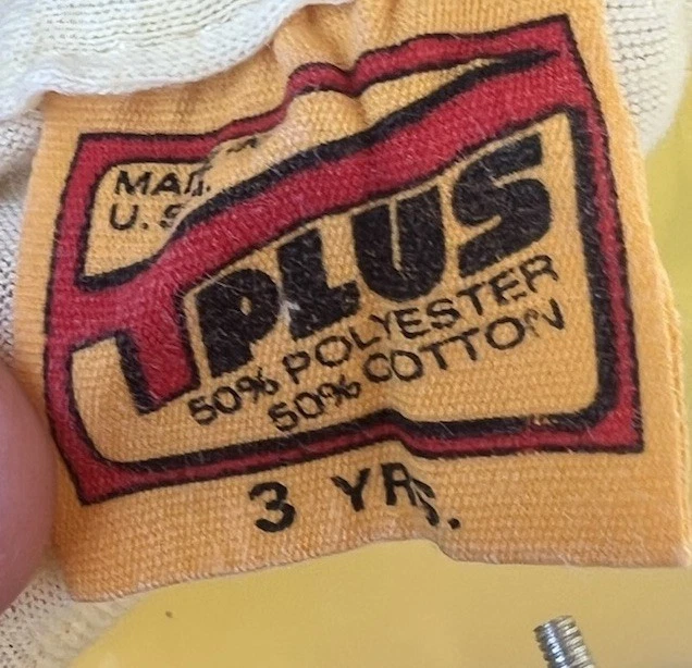 Vintage Cabbage Patch Kids Shirt Girl Distressed Short Sleeve 3T Rainbow—Doll - Image 3 of 3