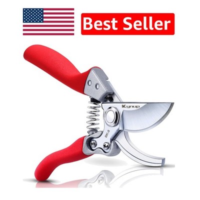 Ergonomic Garden Pruning Scissors - Ultra-Sharp Blades for Effortless Cutting