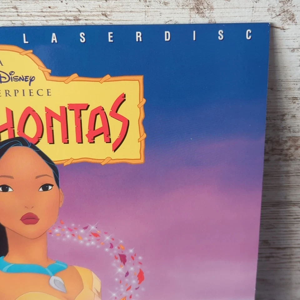 Pocahontas (1996, Laserdisc, 5741 AS) Letterbox Animated Disney  THX Stereo - Image 3 of 4