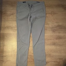 Masons Herren Chino Hose Grau Gr. 50 L32 mit ...