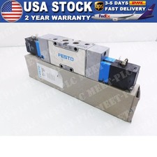 New FESTO 19138 MVH-5/3G-1/4-B Solenoid Valve Fast Shipping