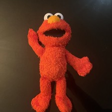 Sesame Street Tickle Me Elmo 13.5" Plush Laughs, Wiggles, and Giggles - Tested