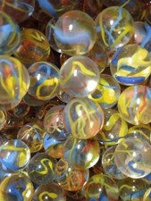 MARBLES 2 POUNDS 5/8 INCH FIESTA MEGA MARBLES