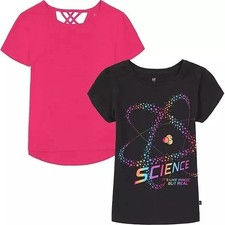 GAP Girls S 2-pack Short Sleeve Shirt Tops Bl...