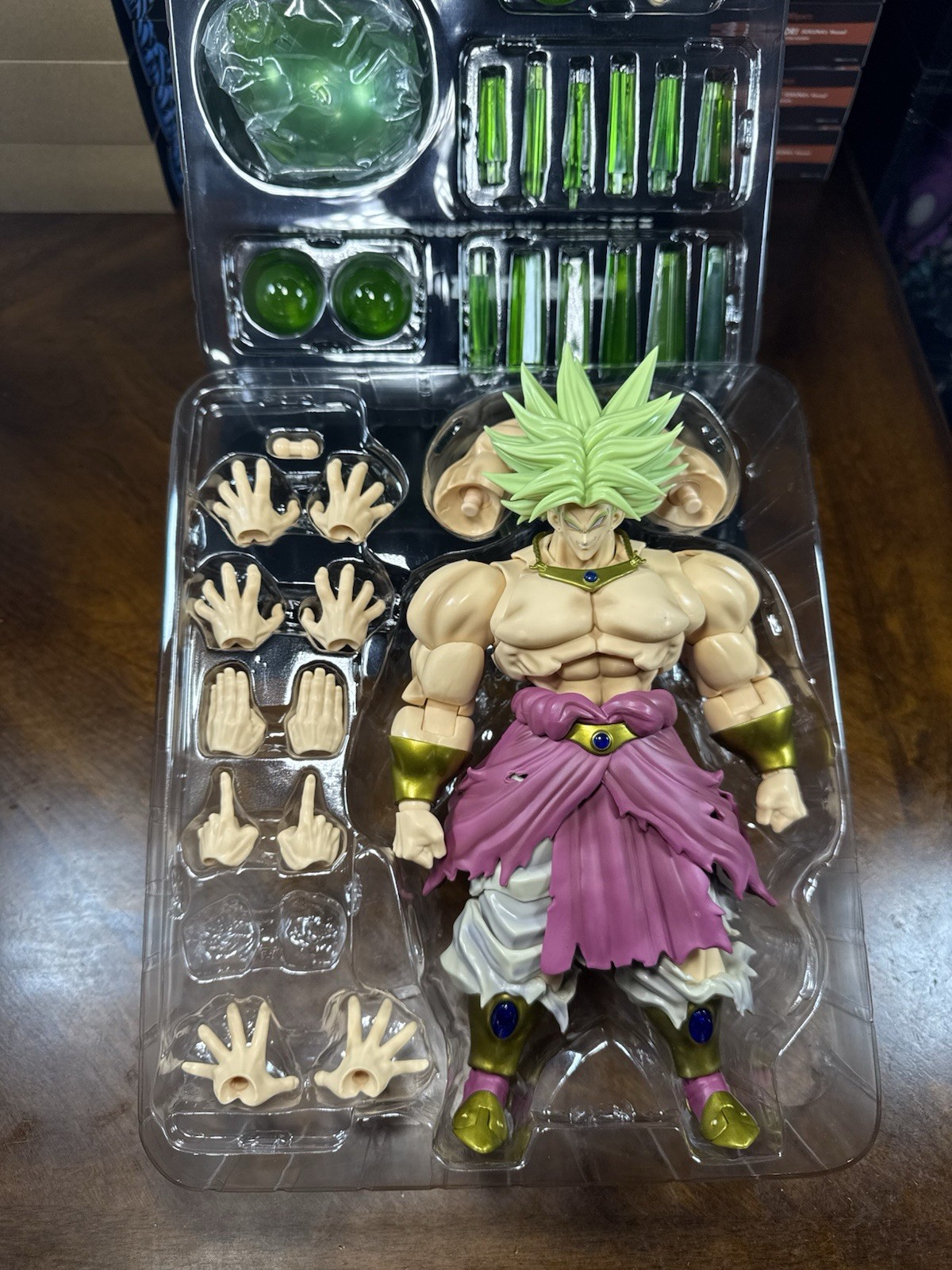 SH Figuarts Dragon Ball Z ZT Studios Broly Dañado Gi Super Saiyan ZT-02B *NUEVO*