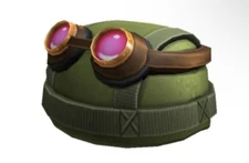 R0BL0X Toy Code Combat Helmet With Goggles Rare Item Sent Messages Code Only