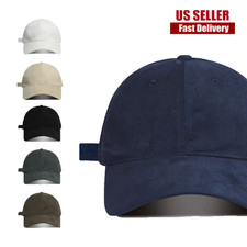 Solid Plain Baseball Cap Trucker Camo Blank Hat Ball Men Women Adjustable