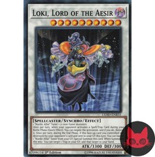 Yugioh Loki, Lord of the Aesir LEHD-ENB31 Common 1st Edition NM