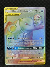 Blastoise & Piplup GX (Secret) 253/236 Sm-Cosmic Eclipse Holo