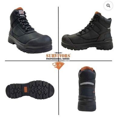 Herman Survivor Groundbreaker Mens Steel Toe Leather Waterproof