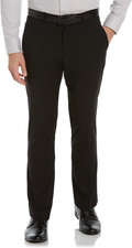 Men'S Slim Fit Stretch Active Waistband Dress Pant