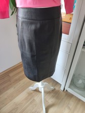 Damen Rock Schwarz Größe 38,Leder, Super Zu...