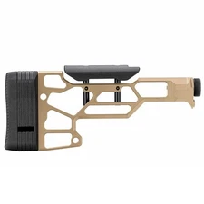 MDT Fixed SRS Lite Skeleton Buttstock, FDE, Adjustable Cheek Piece (104976-FDE)