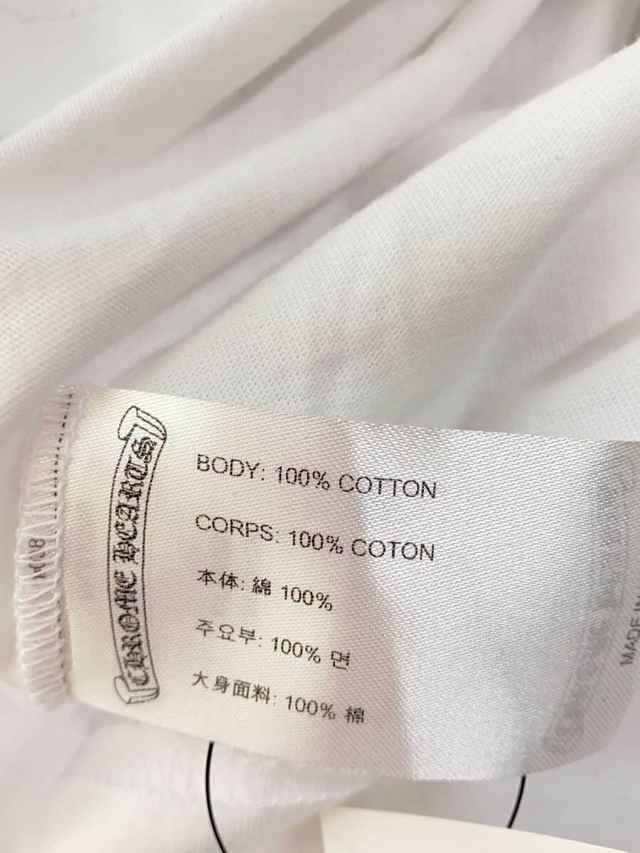 CHROME HEARTS T shirt XL Cotton WHT 408129111 763 thumbnail 4