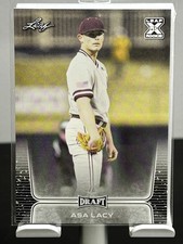 2020 Leaf Draft - #27 - Asa Lacy - Kansas City Royals