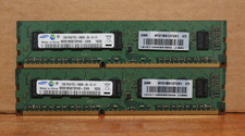  Lot of 2 SAMSUNG 2GB PC3-10600E DESKTOP ECC CL9 RAM M391B5673FH0-CH9