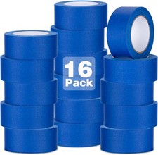 Blue Painters Tape 2 Inch Wide 16 Pack 784 Yards Masking Tape Bulk Ceramic