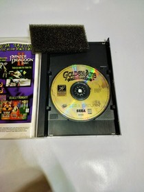 Golden Axe: The Duel (Sega Saturn, 1996) slip cover tested cib