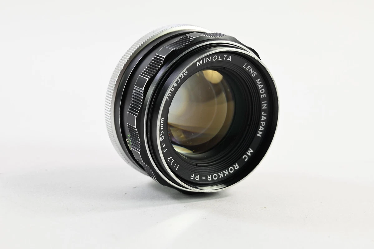 ミノルタ SRT SUPER/MC ROKKOR-PF 50mm 1.7 #35 Minolta Rokkor PF 50mm Camera Lenses for sale - eBay