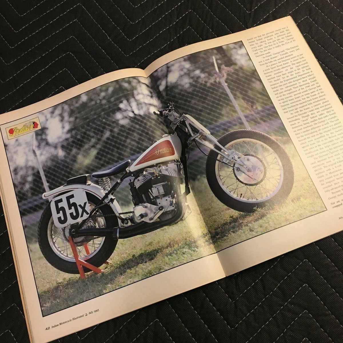 Indian Motorcycle Illustrated Magazine July 1995 vol 3 issue 4 | eBay