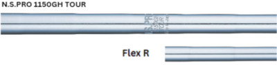 NEW NIPPON SHAFT N.S.PRO 1150GH TOUR, R Flex, .355 Taper Tip, Choose Shaft Set