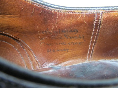 Church's English Shoes Mens Henley Brown Leather Wingtip Oxfords US 10.5 UK 9.5 - Picture 13 of 20