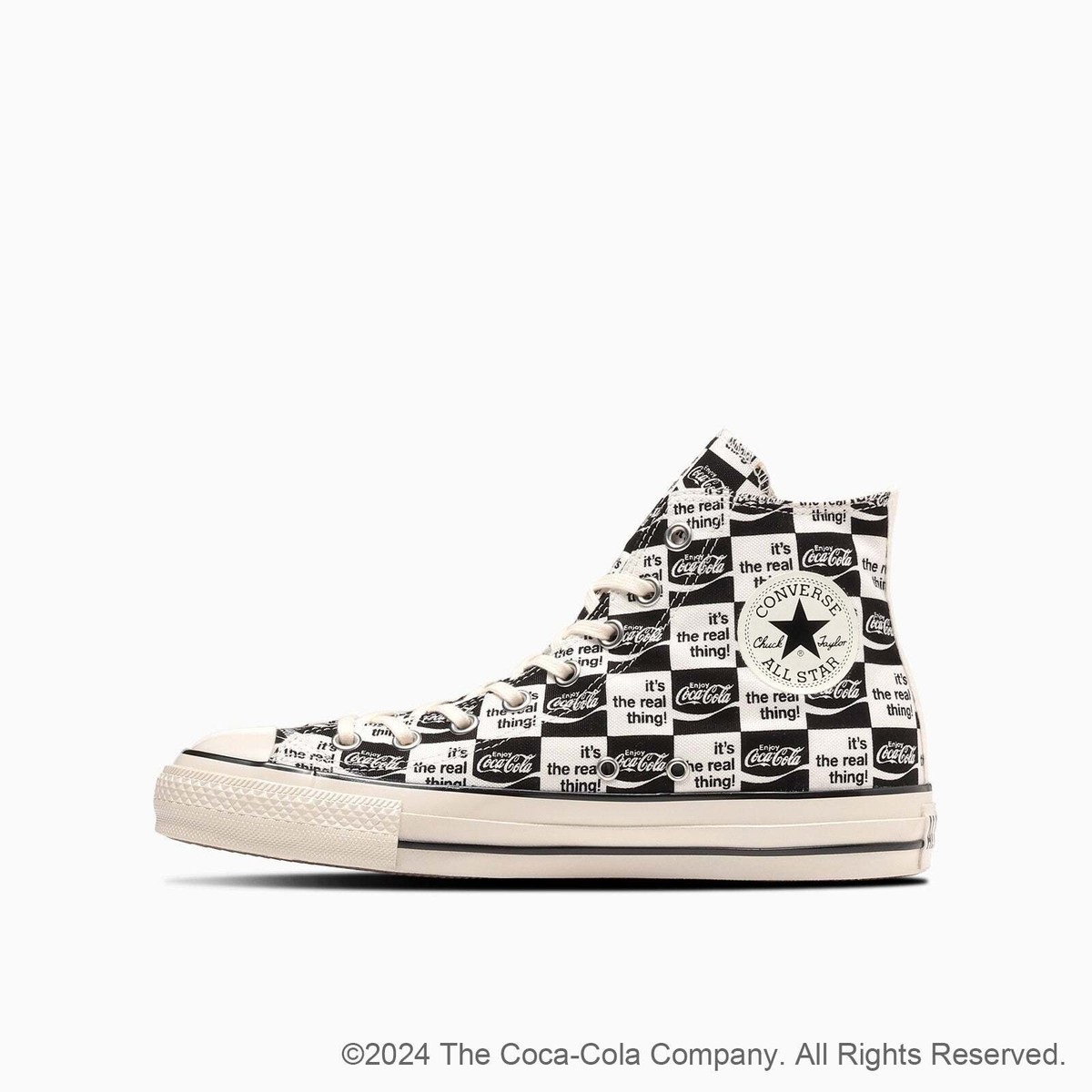 31312061 Coca-Cola Converse All Star US CK Hi Black White (Men's