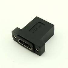 HDMI Female to Female Socket Panel Mount Adapter Extender for 1080P 3D LCD HDTV
