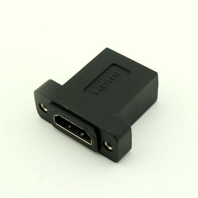 HDMI Female to Female Socket Panel Mount Adapter Extender for 1080P 3D LCD HDTV