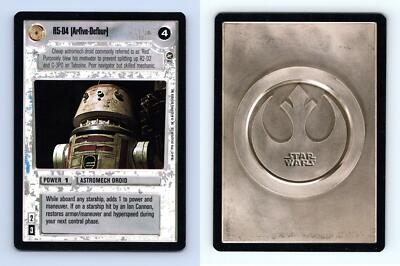 R5-D4 (Arfive-Defour) Star Wars A New Hope Limited 1996 LS Common CCG Card