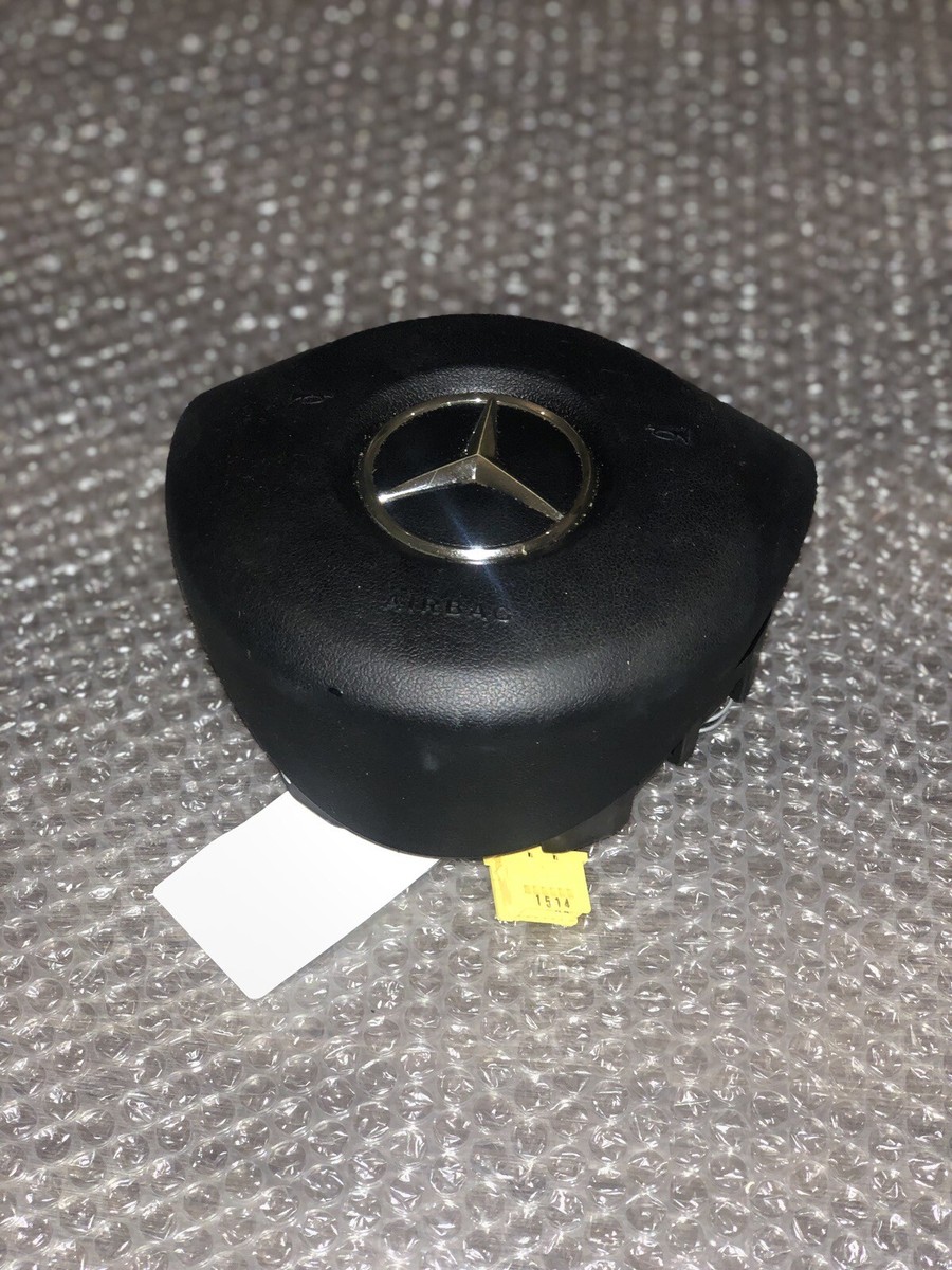 MERCEDES C CLASS W205 2014-21 GENUINE BLACK STEERING WHEEL SRS