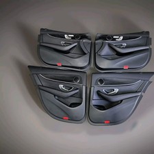 MERCEDES E CLASS W213 E300de COMPLETE DOOR CARD SET X4 CARDS LEATHER A2135407744