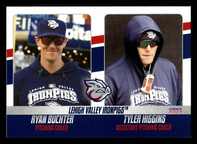 Ryan Buchter / Tyler Higgins 2024 Choice Lehigh Valley IronPigs #29