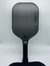 Lightly Used Xspak Raw Carbon Fiber Pickleball Paddle , Elongated With Cover